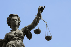 Lady Justice with Scales