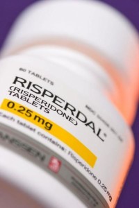 Risperdal pill bottle