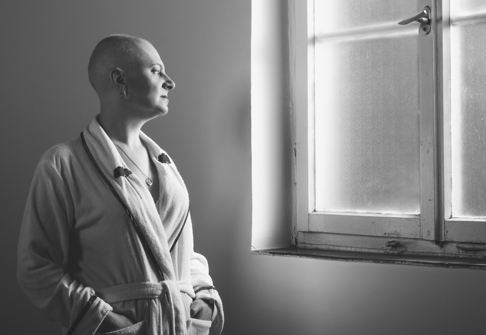 cancer patient hospital hair loss from chemotherapy